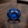 Blue Sapphire oval cut gemstone