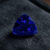 Blue Sapphire triangular gemstone