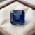 Blue Sapphire octagonal cushion cut gemstone
