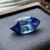 Blue Sapphire pear shaped gemstone
