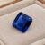 Natural Blue Sapphire octagonal faceted gemstone