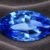 Blue Sapphire marquise cut gemstone