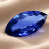 Blue Sapphire marquise cut gemstone