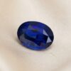 Blue Sapphire oval cut gemstone