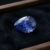 Blue Sapphire pear shaped gemstone