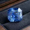 Blue Sapphire cushion cut gemstone