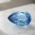 Blue Sapphire pear shaped gemstone