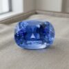 Blue Sapphire cushion cut gemstone