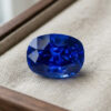 Blue Sapphire oval cut gemstone