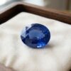 Blue Sapphire oval cut gemstone