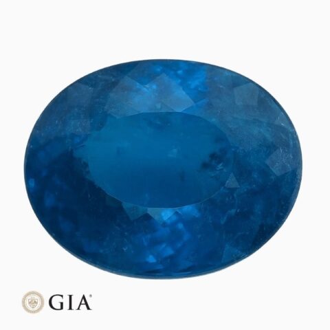 Natural unheated Brazilian blue paraiba tourmaline gemstone