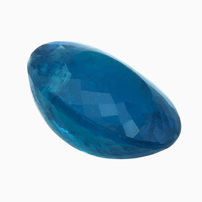 unheated Brazilian blue paraiba tourmaline gemstone