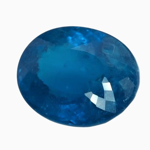 Natural unheated Brazilian blue paraiba tourmaline gemstone