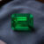 Brazilian Emerald emerald cut gemstone