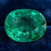Brazilian Emerald oval cut gemstone