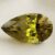 Chrysoberyl pear cut gemstone