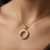 Half Natural Diamond Necklace