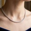 Lab Grown Diamond Tennis Necklace