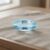 Classic Light Blue Aquamarine oval cut gemstone