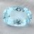 Classic Light Blue Aquamarine oval cut gemstone