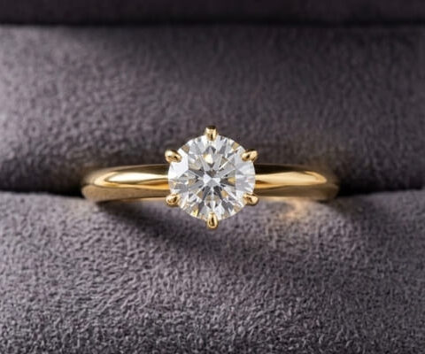 Lab Grown Diamond Engagement Ring
