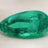 Colombian Emerald pear cut gemstone