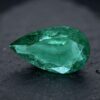 Colombian Emerald pear cut gemstone