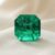 Colombian Emerald octagonal cut gemstone