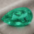 Colombian Emerald pear cut gemstone