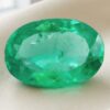 Colombian Oval GIA Emerald Gemstone