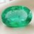 Colombian Oval GIA Emerald Gemstone