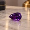 Deep Purple Amethyst Pear Collector Gem