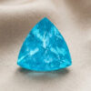 Electric Blue Apatite Trillion