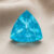 Electric Blue Apatite Trillion