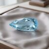Elegant Blue Aquamarine Pear