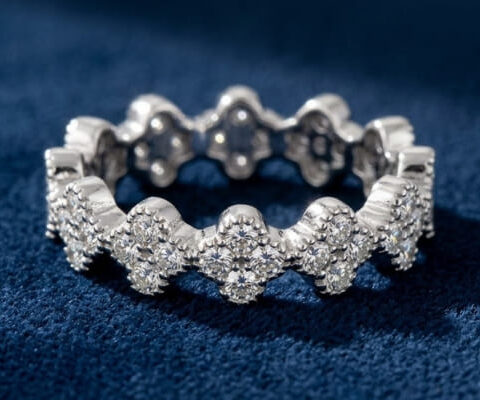 Flower Cluster Lab Grown Diamond