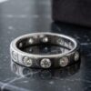 Flush Set Eternity Lab Grown Diamond Ring
