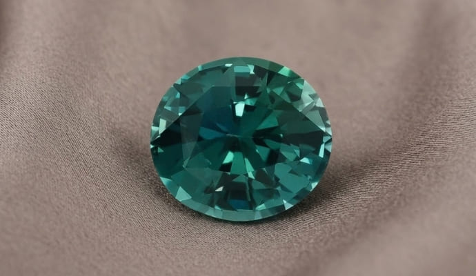 Green-Blue Sapphire