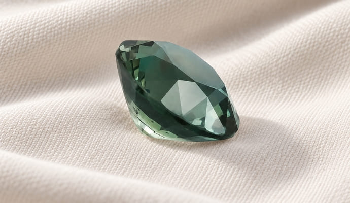 Natural Green-Blue Sapphire Gemstone