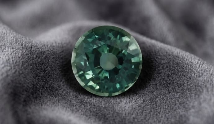 Green-Blue Sapphire
