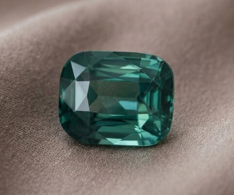 Green-Blue Sapphire Gemstone