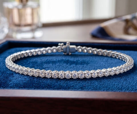 Half Bezel Set Natural Diamond