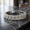 Halfway Cuban Link Lab Grown Diamond