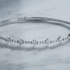 Lab-Grown Diamond Flexible Bangle