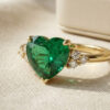 Emerald Engagement Ring