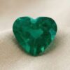 Heart Shape Emerald Gemstone