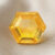 Hexagonal Yellow Sapphire