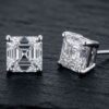 IGI Certified Asscher Cut Lab Grown Diamond