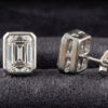 IGI Certified Emerald Cut Bezel Set