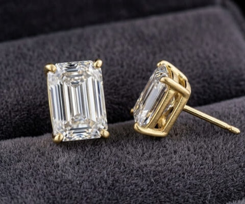 Lab Grown Diamond Stud Earring